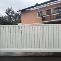 Zaunreinigung nachher